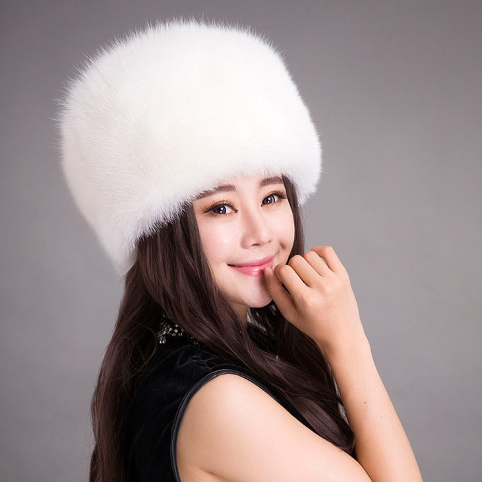 B039-2 Best white Fur Hat